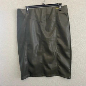 Marc New York‎ faux leather skirt size XL